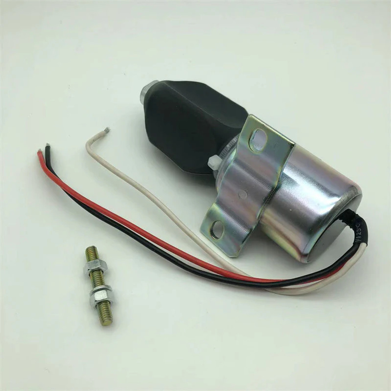 Kubota 1751ES-12E2ULB1 Fuel Shut Down Stop Solenoid, 12vdc