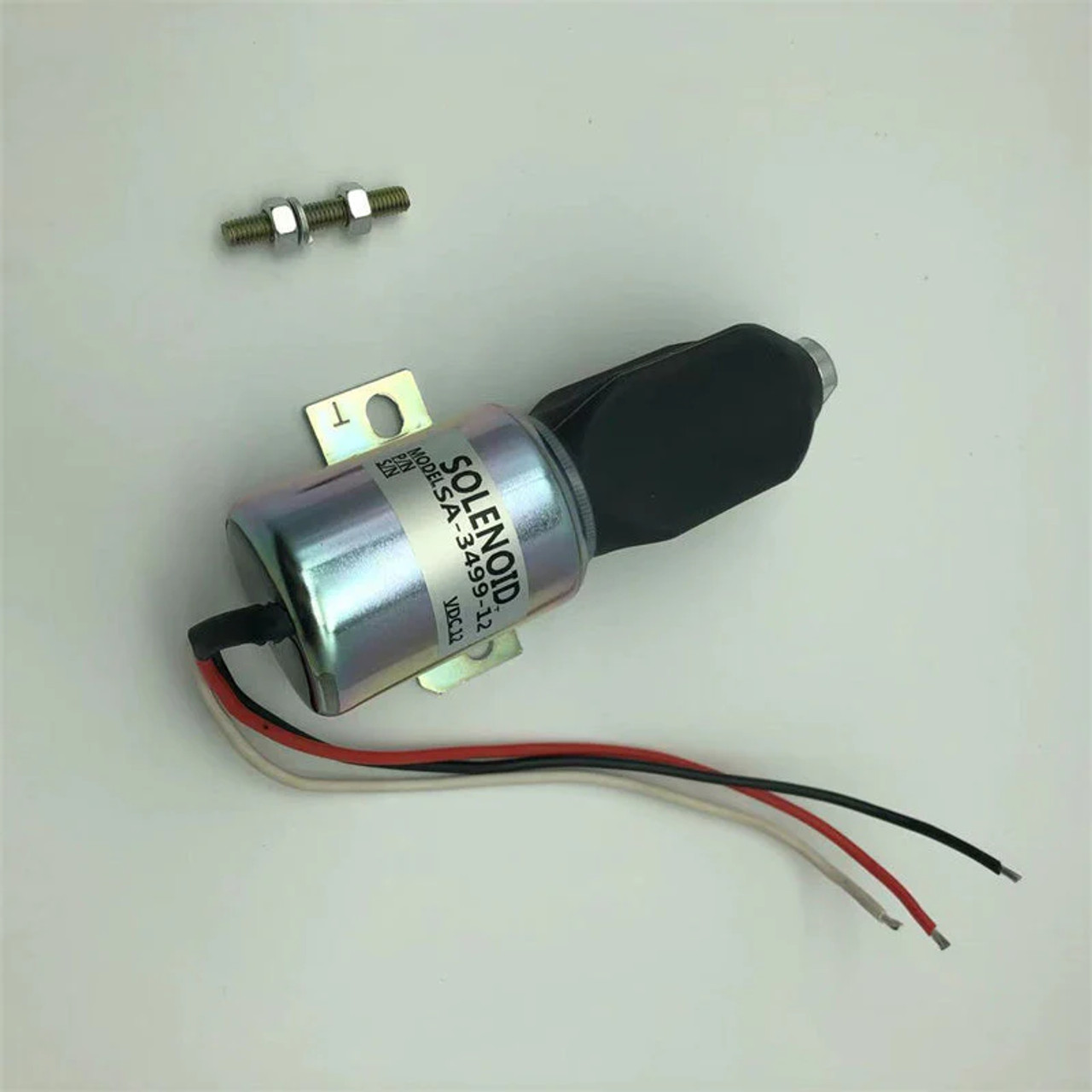 Kubota 1751ES-12E2ULB1 Fuel Shut Down Stop Solenoid, 12vdc