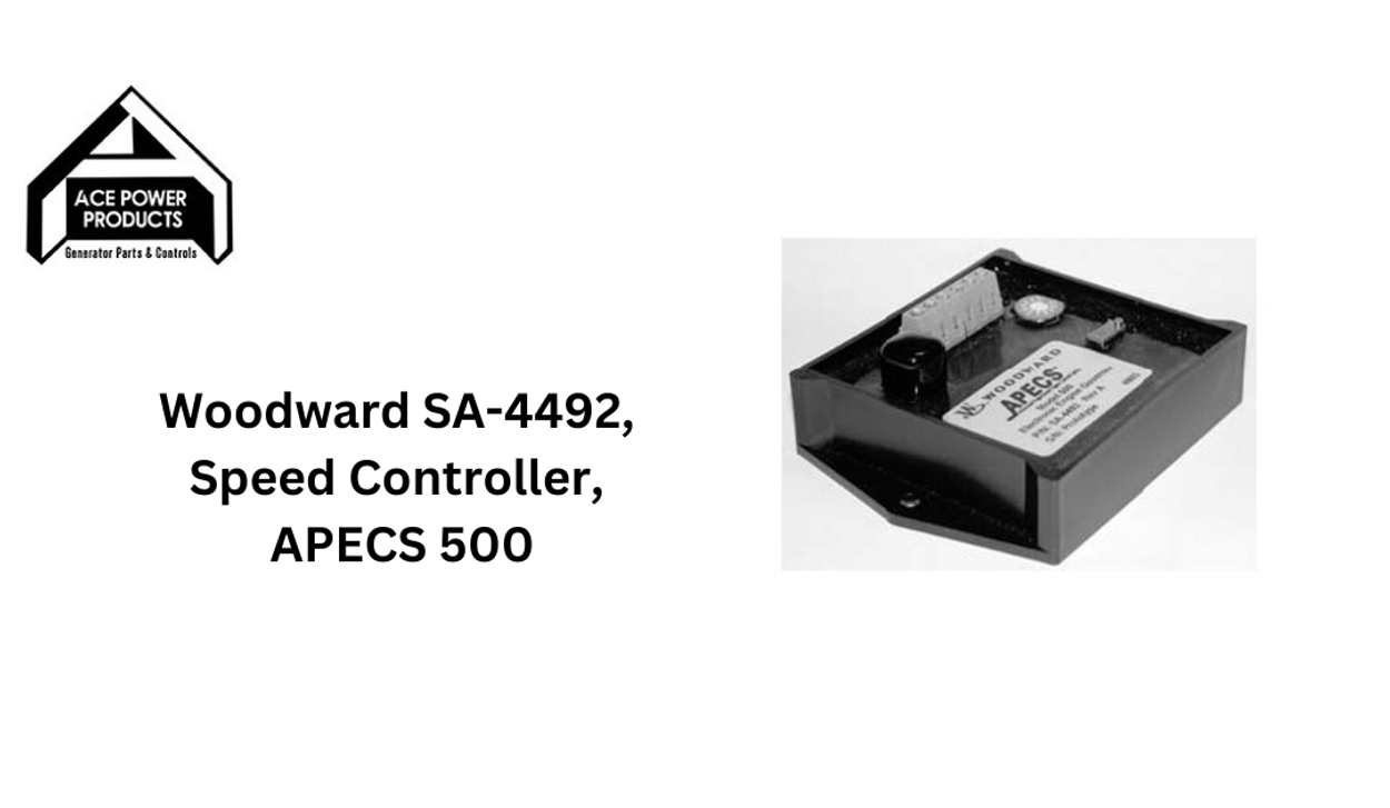 Benefits of Ace Power Products Woodward Governor Controller and Parts!