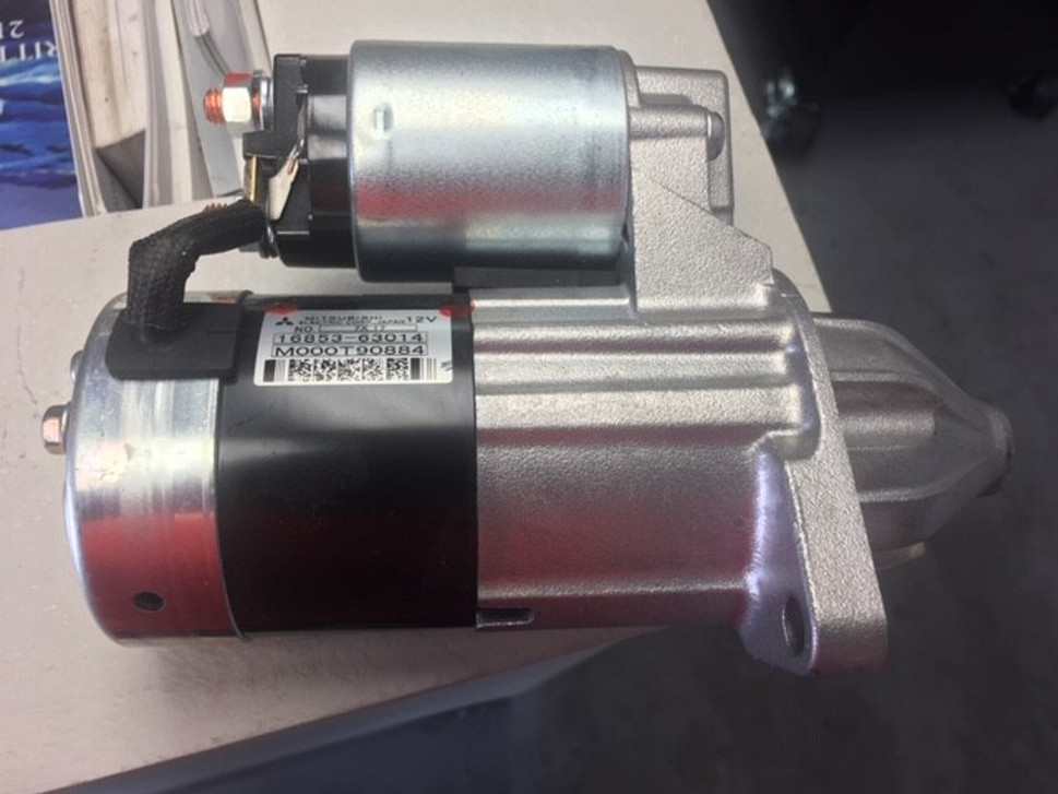 12V Starter 15221-63014: Designed for Kubota Tractors and Excavators