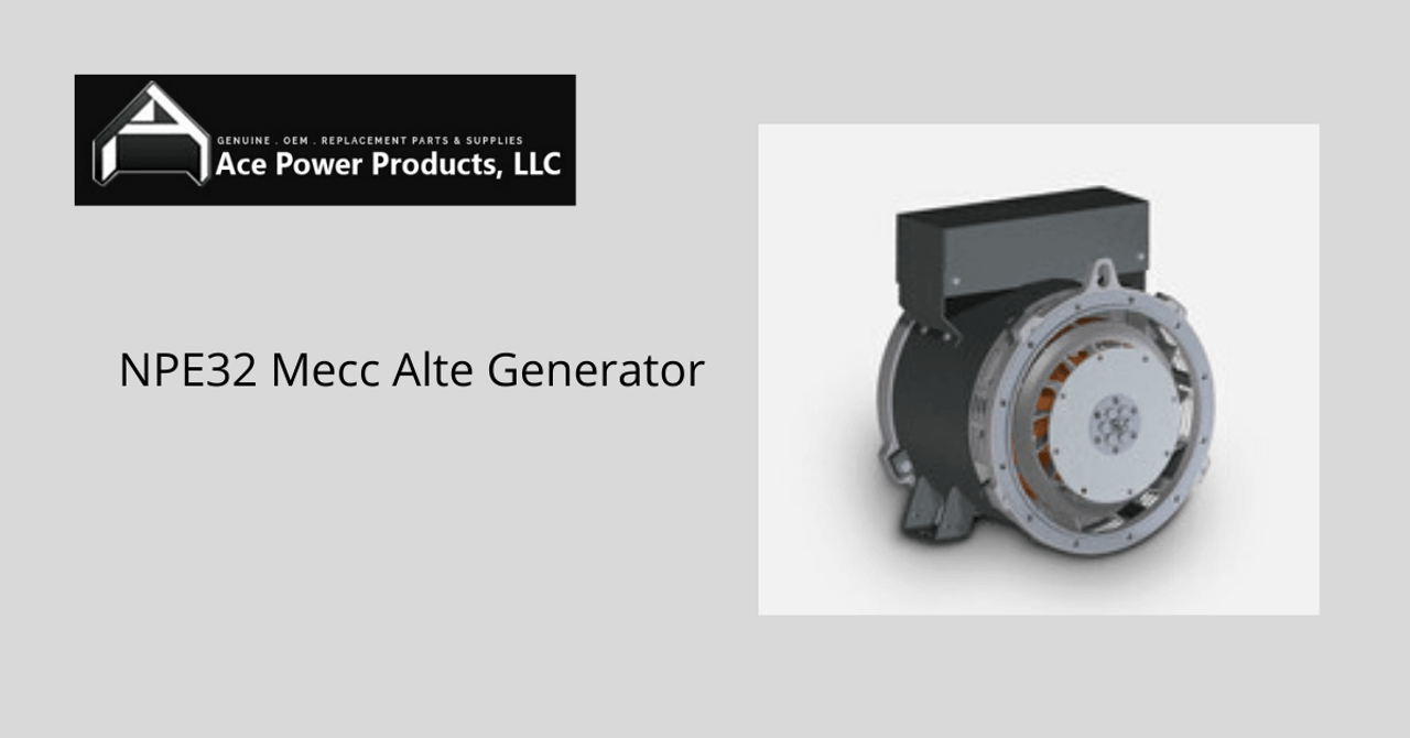 Sale Alert! Get a NPE32 Mecc Alte Generator End Today