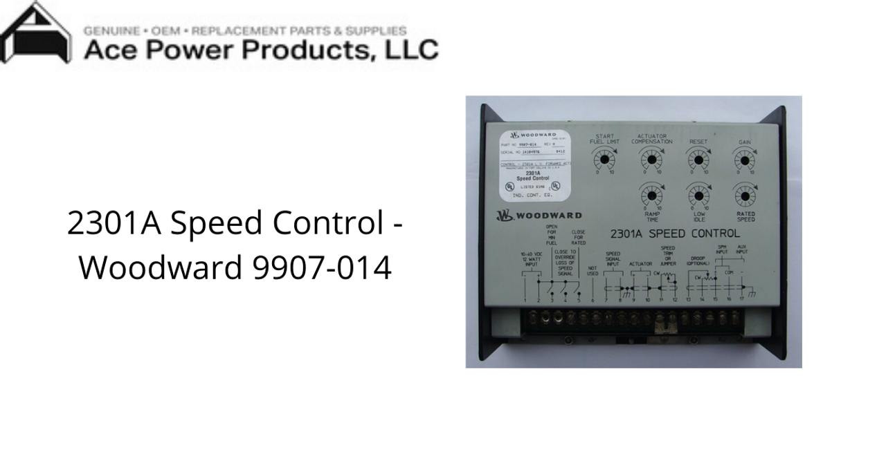 Woodward Speed Controller And Benefits Of Generator Repair In Florida Woodward Speed Controller And Benefits Of Generator Repair In Florida