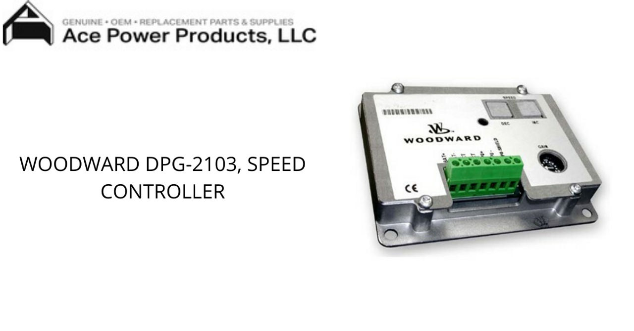 What Does The Woodward Speed Control Do Exactly? What Does The Woodward Speed Control Do Exactly?