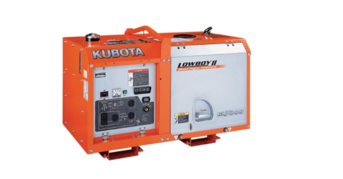 Our New Kubota Diesel Generator Comes With Perks!