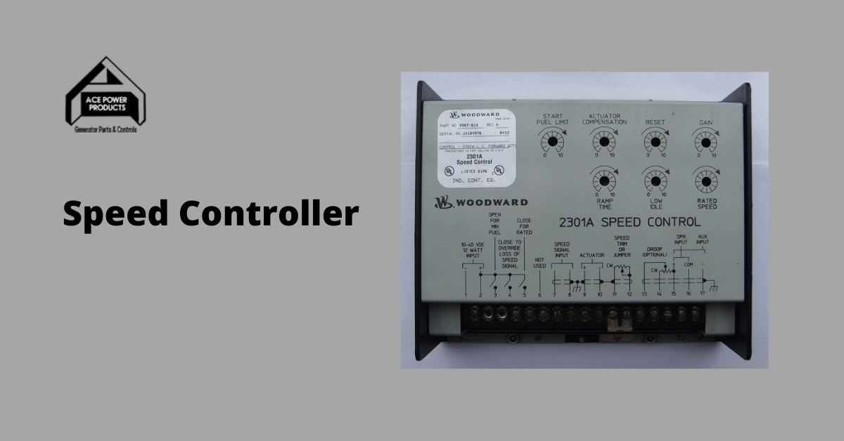 The Importance Of Speed Controller In An Electric Motor