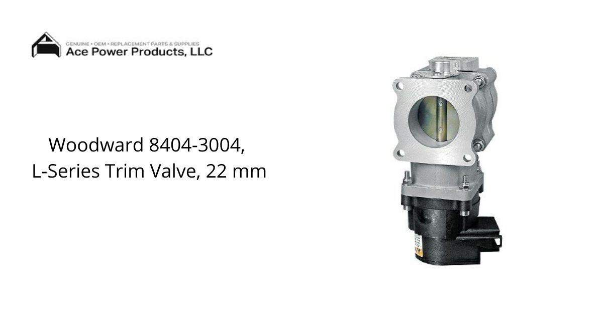 Woodward Gas Valve