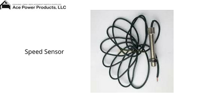 The Installation and Features of a GAC Magnetic Speed Sensor