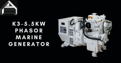 in Stock! Order The K3-5.5kw Phasor Marine Generator Here