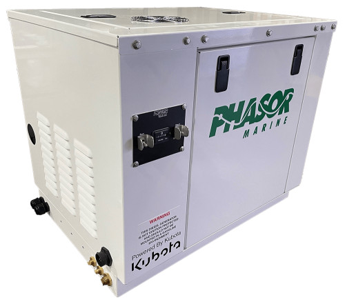 15.0KW KUBOTA MARINE GENERATOR 15,000 WATTS KEEL COOLED / DRY EXHAUST