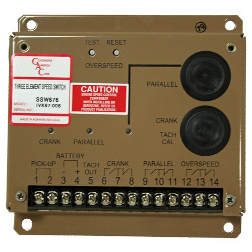 SSW676 - GAC Speed Switch Three Element SSW676 - GAC Speed Switch Three Element