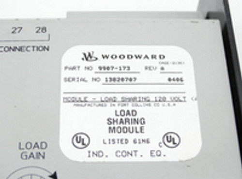 9907-173 Woodward MODULE LOAD SHARING