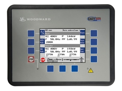 Woodward 8440-2052, easYgen Genset Controller, 3200-5/P2 Woodward 8440-2052, easYgen Genset Controller, 3200-5/P2