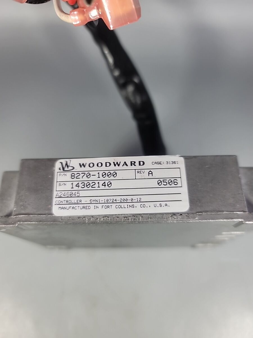 Woodward CONTROLLER DYN1-10724-200-0-12 8270-1000