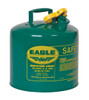 Metal - Green (Oils or Combustibles) - 5 Gal.