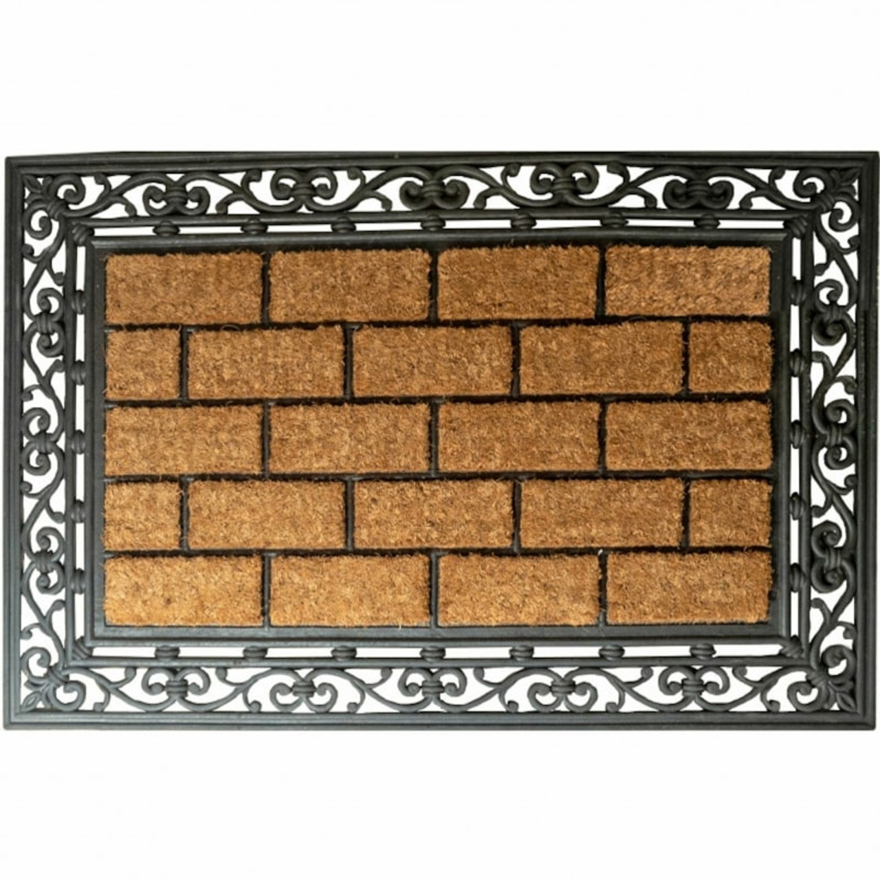 Natural Coir 24x36 Doormat with Backing - Entryways