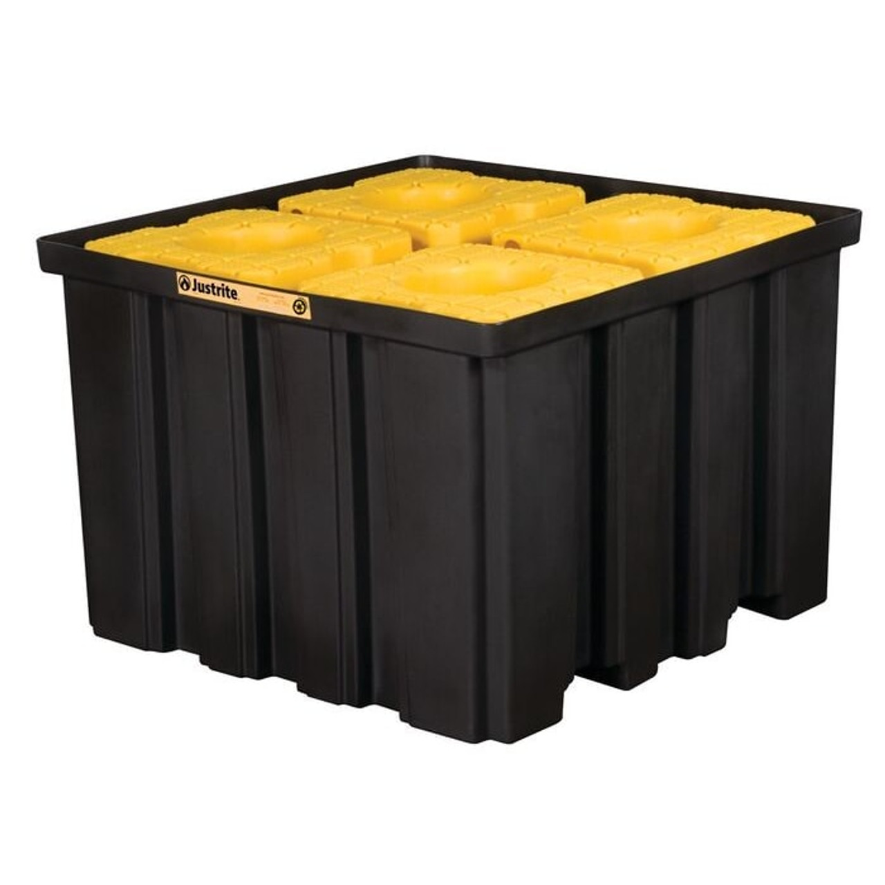 2 Drum Plastic Pallet, EcoPolyBlend™, 28625