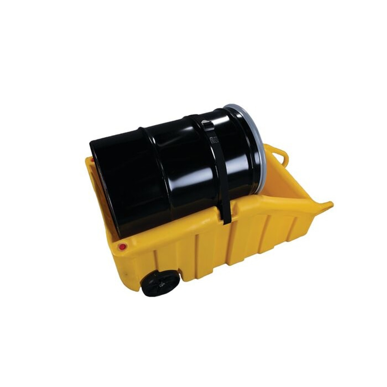 EAGLE Spill Containment Drum Dolly, Fits 55-Gallon Drums, Yellow - 1617Y 