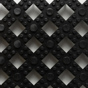 NOTRAX Interlocking Drainage Mat Modular Lok-Tyle™ 12X12 Black - 523S1212BL