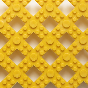 NOTRAX Interlocking Drainage Mat Modular Lok-Tyle™ 12X12 (Case of 24) Yellow - 523STL24YL