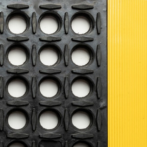 NOTRAX Drainage Anti-Fatigue Mat Safety Stance®  40X64Black/Yellow - 549S4064YB NOTRAX Drainage Anti-Fatigue Mat Safety Stance®  40X64Black/Yellow - 549S4064YB