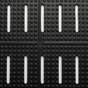 NOTRAX Floor Protector Mat Niru® Versa Runner 4X60 Black - 755R0048BL