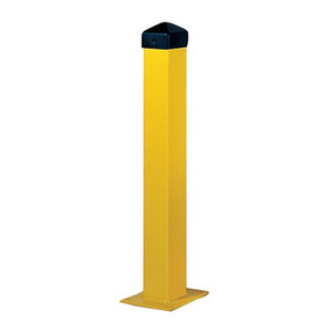 EAGLE 5" x 42", 1/4" Steel, Square, Bollard Post, Yellow - 1754 EAGLE 5" x 42", 1/4" Steel, Square, Bollard Post, Yellow - 1754