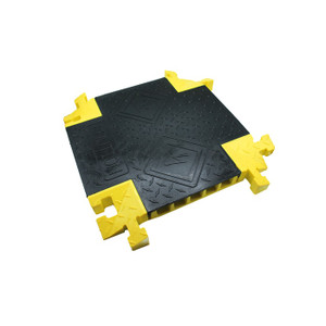 CHECKERS 4-Way Cross for 5-Channel Bumble Bee® Cable Protector, T-Connector - BB5X-125-T-B/Y
