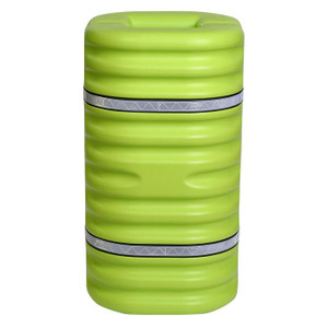 EAGLE  Fits 6" Column, Hi-Visibility Column Protector with Reflective Straps, Lime - 1706LM EAGLE  Fits 6" Column, Hi-Visibility Column Protector with Reflective Straps, Lime - 1706LM