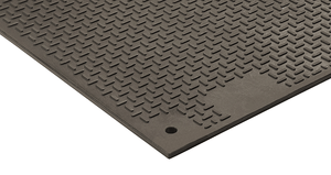 CHECKERS 3' x 8' VersaMAT® Ground Protection Mat, 120 Ton Load Capacity, Clear - CV38