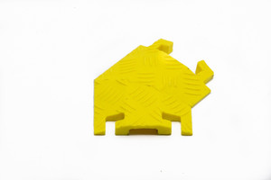 CHECKERS 45 Degree Right Turn for FL1X1.5, 1-Channel Fastlane® Drop-Over Cable Protector - FL45RT1X1.5-FL45RT1X1.5-Y CHECKERS 45 Degree Right Turn for FL1X1.5, 1-Channel Fastlane® Drop-Over Cable Protector - FL45RT1X1.5-FL45RT1X1.5-Y