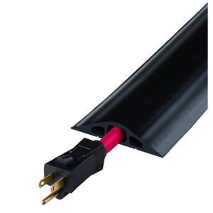 CHECKERS 5 ft. 3-Channel, Rubber Duct Office Cable Protector - RFD3-5