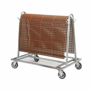 NOTRAX Heavy Duty Steel Frame Rack-A-Mat Cart 40" x 42" x 28" -T44SRACK00