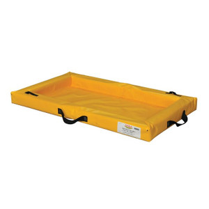 EAGLE 2’x4’x4”, 20 Gallon Capacity, Spill Containment Berm, Quik-Deploy™ SpillNEST™, Yellow - T8003 EAGLE 2’x4’x4”, 20 Gallon Capacity, Spill Containment Berm, Quik-Deploy™ SpillNEST™, Yellow - T8003