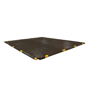 EAGLE 12' x 21' x 4.5", 707 Gallon Capacity, Spill Containment Berm, Economy Design, SpillNEST™, Black - T8202BK EAGLE 12' x 21' x 4.5", 707 Gallon Capacity, Spill Containment Berm, Economy Design, SpillNEST™, Black - T8202BK