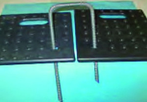 CHECKERS U-Stake Ground Protection Mat Anchor,U STAKES