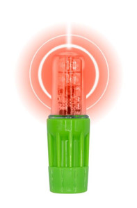 CHECKERS Rocket® II Super Bright LED Light for 1156 Socket Style Warning Whips, Flashing Red - WLFS.4LED.RF