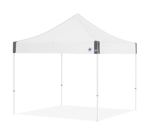 E-Z UP 10x10 Eclipse White Steel Frame, White Top E-Z UP 10x10 Eclipse White Steel Frame, White Top