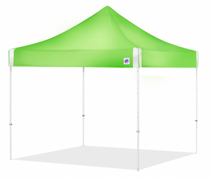 E-Z UP Hi Viz 10x10 Shelter, Bright Green