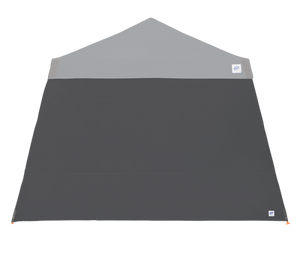 E-Z UP 10' Angle Leg Sidewall, no Zippers, Steel Gray