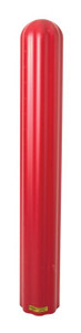 EAGLE 4" x 56" Fluted Bollard Cover, Red - 1732R EAGLE 4" x 56" Fluted Bollard Cover, Red - 1732R