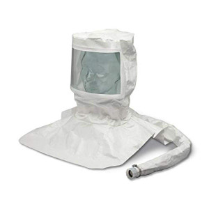 ALLEGRO Maintenance Free Tyvek Hood CF SAR Assembly w/ Susp. & Air Temperature Controller w/ Hansen Fitting ALLEGRO Maintenance Free Tyvek Hood CF SAR Assembly w/ Susp. & Air Temperature Controller w/ Hansen Fitting