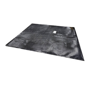 ENPAC Ground Pad For 12'L Berm, 2 Pieces 6'x12', Black (48-612-GP2)
