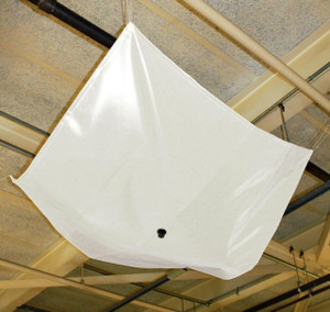 ENPAC Drip Dam Leak Diverter, White - 10'x10'