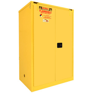 SECURALL 90 Gal. Self-Close, Self-Latch Safe-T-Door, Flammable Cabinet, Yellow SECURALL 90 Gal. Self-Close, Self-Latch Safe-T-Door, Flammable Cabinet, Yellow