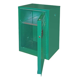 SECURALL 12 Gal. Self-Latch Standard Door, Pesticide Cabinet, Green SECURALL 12 Gal. Self-Latch Standard Door, Pesticide Cabinet, Green