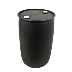 ENPAC 55-Gallon Poly Closed Head Drum, Black