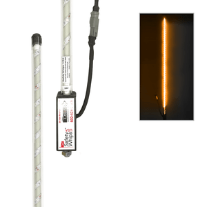 DRIVER SafetyWhips® 3' Super Duty Fully Lit LED Whip