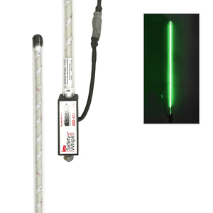 DRIVER SafetyWhips® Super Duty Fully Lit Green LED Whip