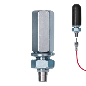 DRIVER SafetyWhips® Power Threaded Base with Rca Power Connection