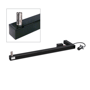 DRIVER SafetyWhips® Heavy Duty Hitch Mount, Left Side Offset, for Powered Whips